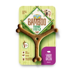 Osso Bamboo Y - Sabor Bacon