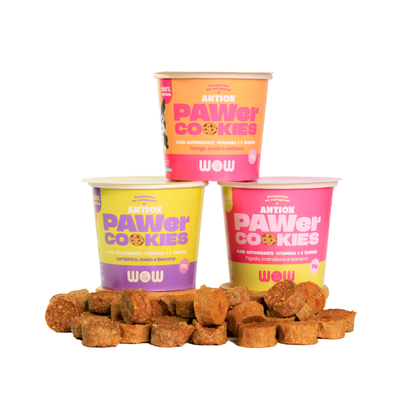 Pestico Natural Cookies ANTIOX de Lombinho, Aveia e Banana - WOW Pet - Image 3