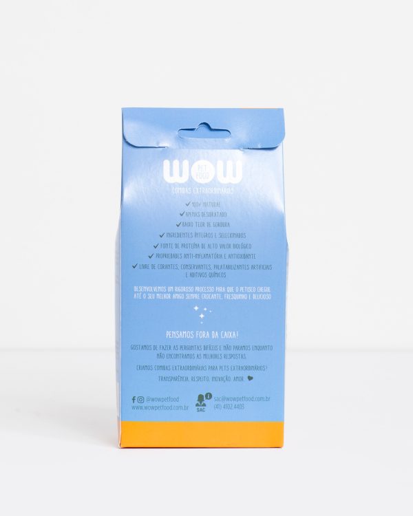 Petisco Natural para Cães sabor Peito de Frango com Cúrcuma - WOW Pet - Image 2
