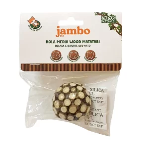 Bola Wood Matatabi para Gatos