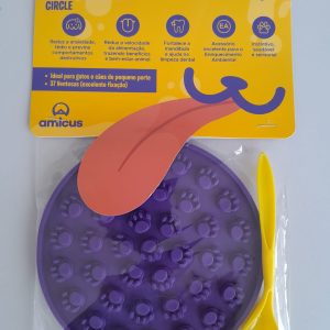 Tapete de Lamber - Lamb Lamb Circulo Roxo