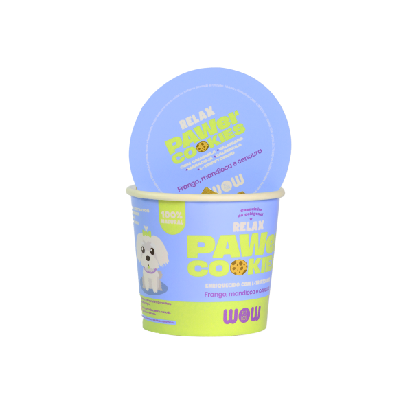 Petisco Natural Cookies RELAX de Frango, Mandioca e Cenoura - WOW Pet - Image 2